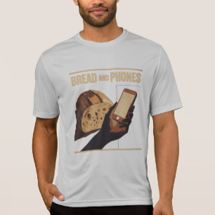 Camiseta Pan y Teléfonos – Elementos Esenciales Modernos