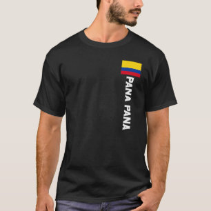 Camiseta Pana Pana Colombia Para Hombres, Mujeres, Niños Co