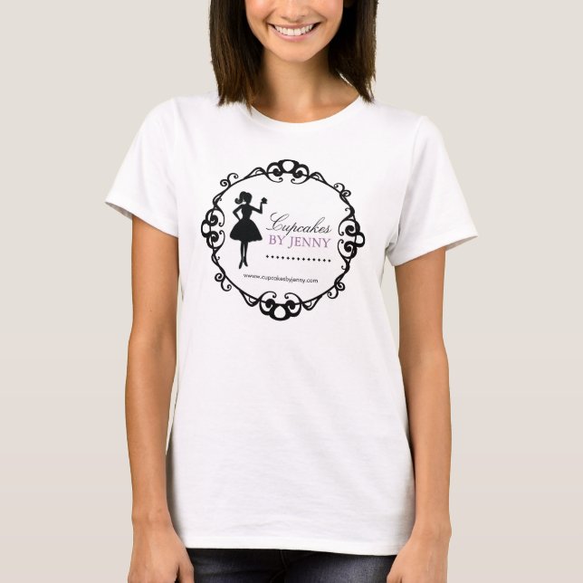 Camiseta Panadería con clase T'Shirt de la silueta de la (Anverso)