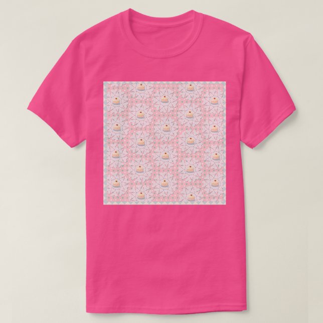 Camiseta Panadería de bizcochos de garganta de cuello de pa (Diseño del anverso)