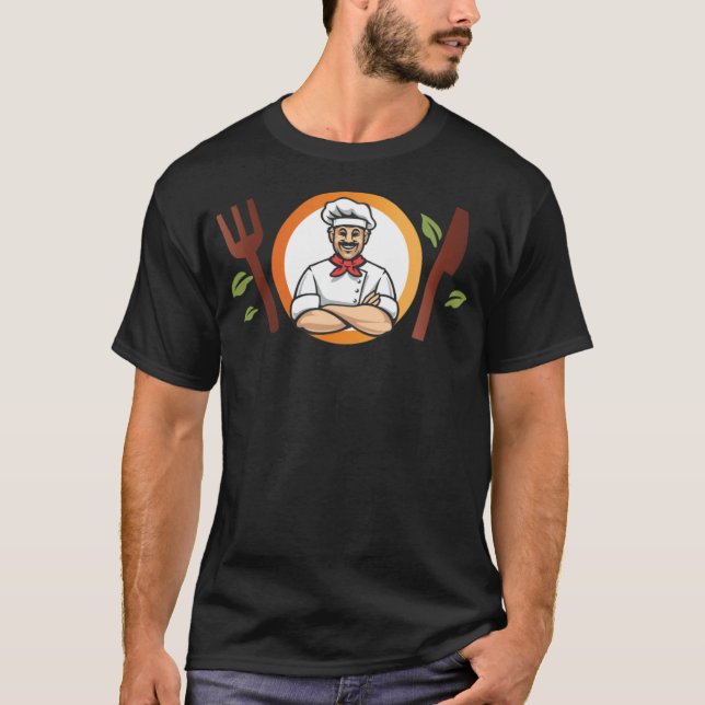 Camiseta Panadería de Chef Orgullosa aa (Anverso)