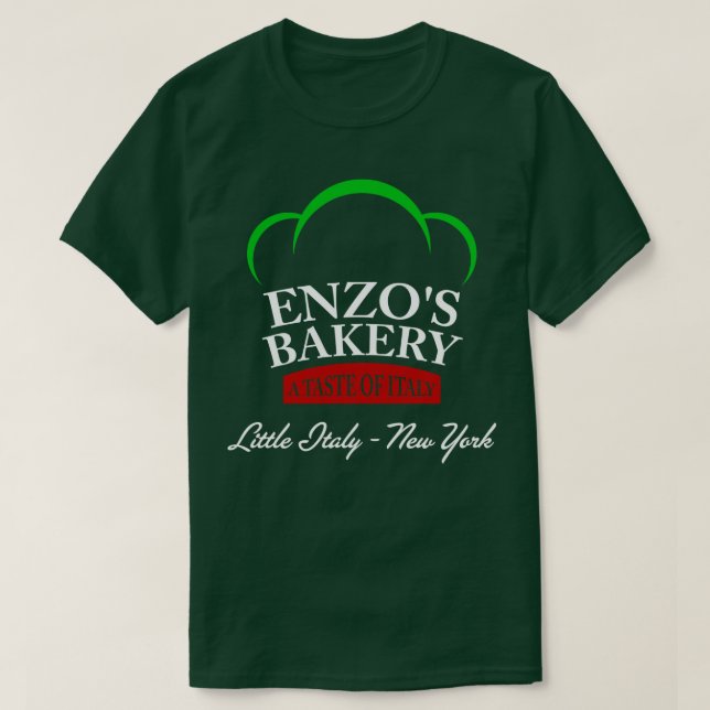 Camiseta Panadería de Enzos (Diseño del anverso)