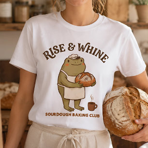 Camiseta Panadería de masa madre Rise & Whine Gráfico de ra