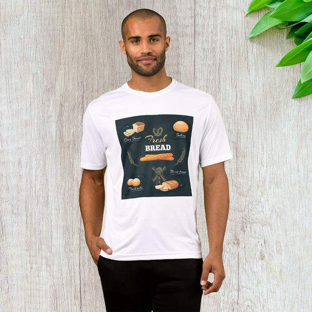Camiseta Panadería de pan de artesano fresco Loaf Rolls Bag (Subido por el creador)