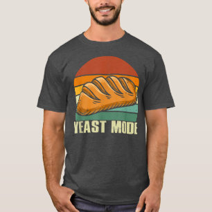 Camiseta Panadería de panadería en modo de levadura retro v