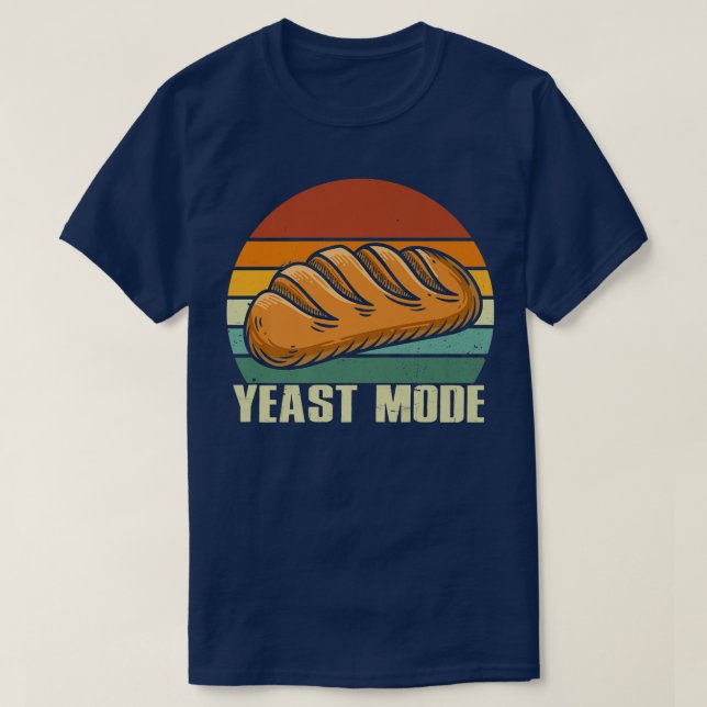 Camiseta Panadería de panadería en modo de levadura retro v (Diseño del anverso)