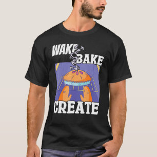 Camiseta Panadería Donut Despertar Hornear Crear Pastelero 