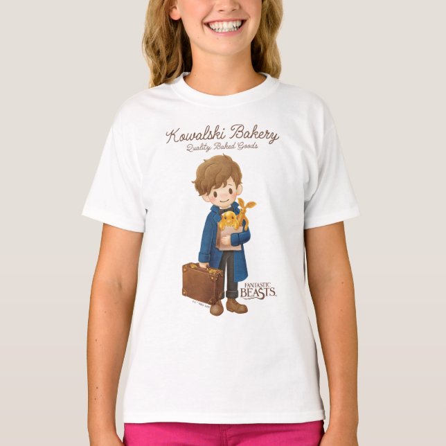 Camiseta Panadería Kowalski - Newt Scamander (Anverso)