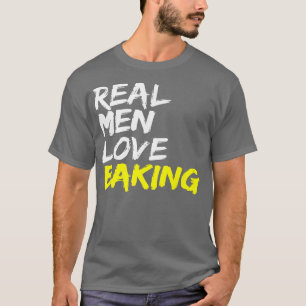 Camiseta Panadería masculina dice que a los hombres de verd