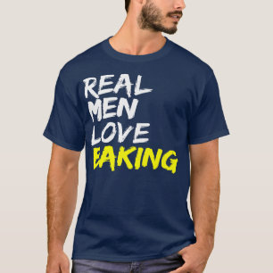 Camiseta Panadería masculina dice que a los hombres de verd