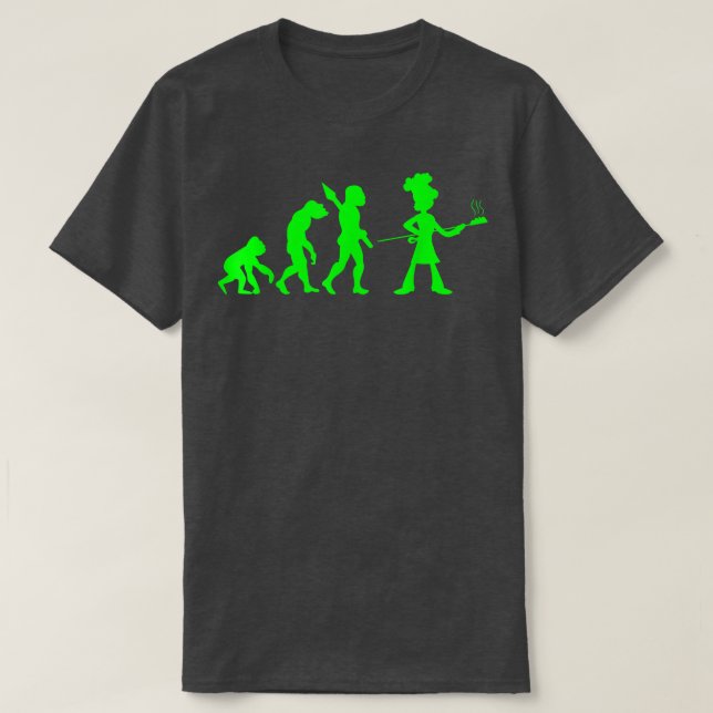 Camiseta Panadería, panadería, evolución de la cocción de p (Diseño del anverso)