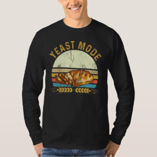 Camiseta Panadería Panadero Hornear Pan Modo Levadura Retro