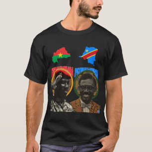 Camiseta Panafricana de Thomas Sankara y Patrice L