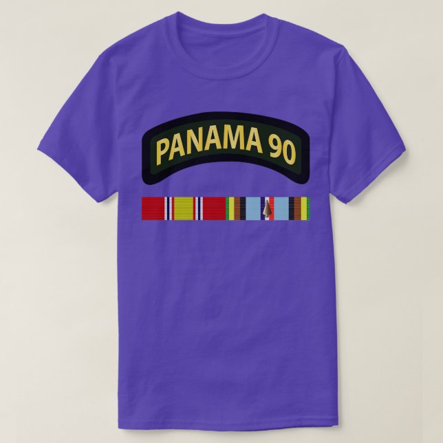 Camiseta Panamá 90 w AFEM ARROW SVC (Diseño del anverso)