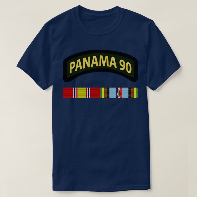 Camiseta Panamá 90 w AFEM ARROW SVC (Diseño del anverso)