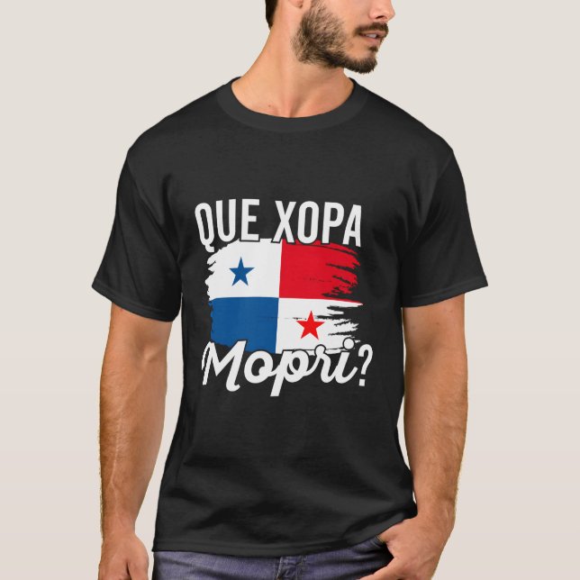 Camiseta Panamá Bandera Panaiana Dna Panameã±O Que (Anverso)