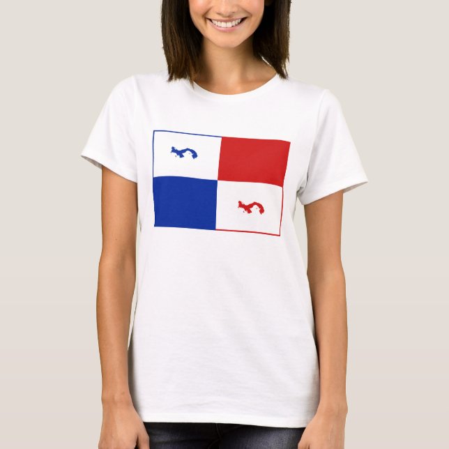 Camiseta Panama Banner x Mapa (Anverso)