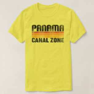 Camiseta Panama Canal Zone with Color Bars