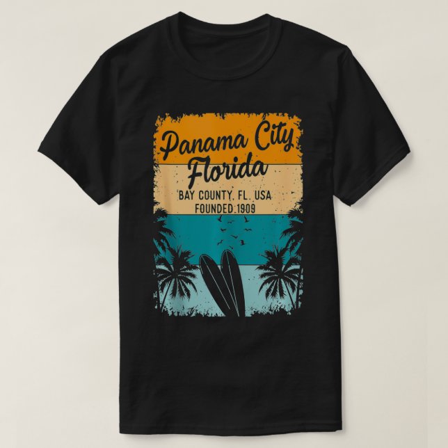 Camiseta Panamá City Beach Florida FL Souvenirs Gigantes Ho (Diseño del anverso)