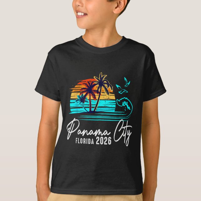 Camiseta Panama City Florida 2026 Vacation Matching Family  (Anverso)