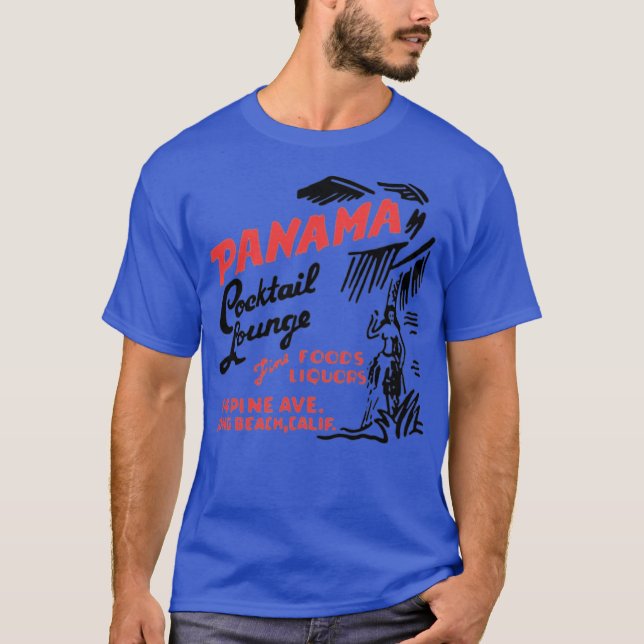 Camiseta Panama Cocktail Lounge v2 - Long Beach, CA (Anverso)