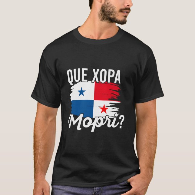 Camiseta Panama Panaian Flag Dna Panameã±O Que Xop (Anverso)