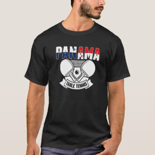 Camiseta Panamá Ping Pong Panameña Mesa de apoyo al tenis