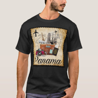 Camiseta Panamá World Travel Souvenir Travel Destination Tr
