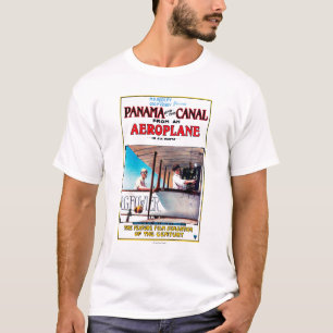Camiseta Panamá y el poste del promo de la película del