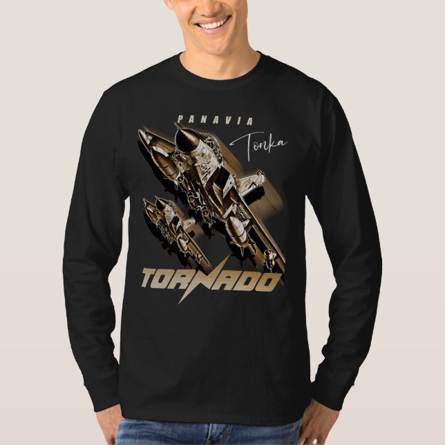 Camiseta Panavia Tornado Avión de la Fuerza Aérea Europea (Anverso)