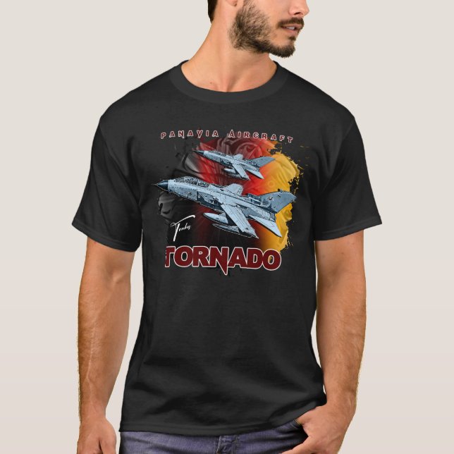 Camiseta Panavia Tornado avión militar europeo de combate (Anverso)