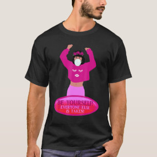 Camiseta Pañazos de pelo rizado Liganta de goma de cremalle