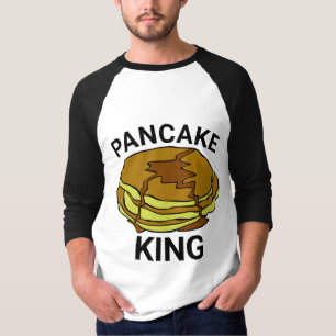 CAMISETA PANCAKE KING PANCAKE LOVER T-SHIRS