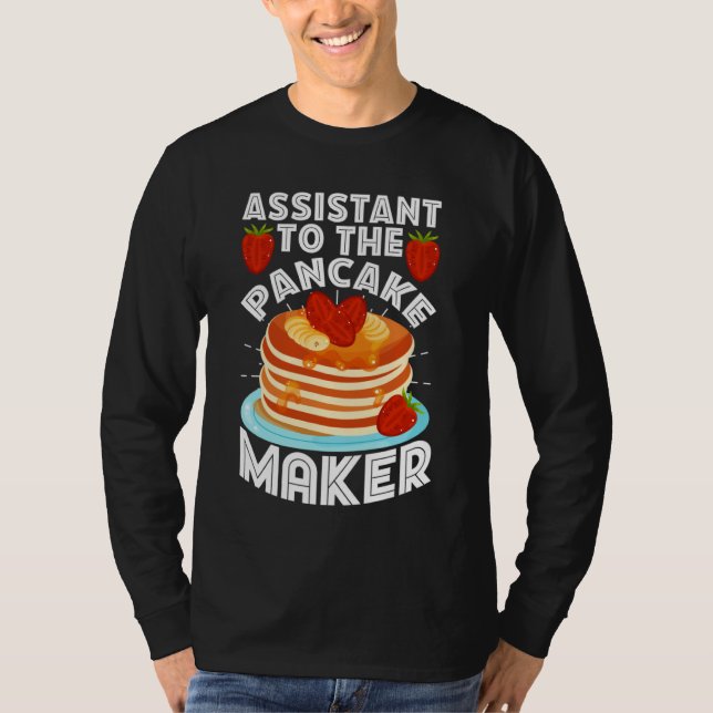 Camiseta Pancake Maker Pancakes Breakfast Love  1 (Anverso)
