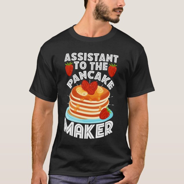 Camiseta Pancake Maker Pancakes Breakfast Love  1 (Anverso)