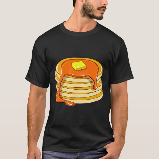 Camiseta Pancakes And Syrup  (Anverso)