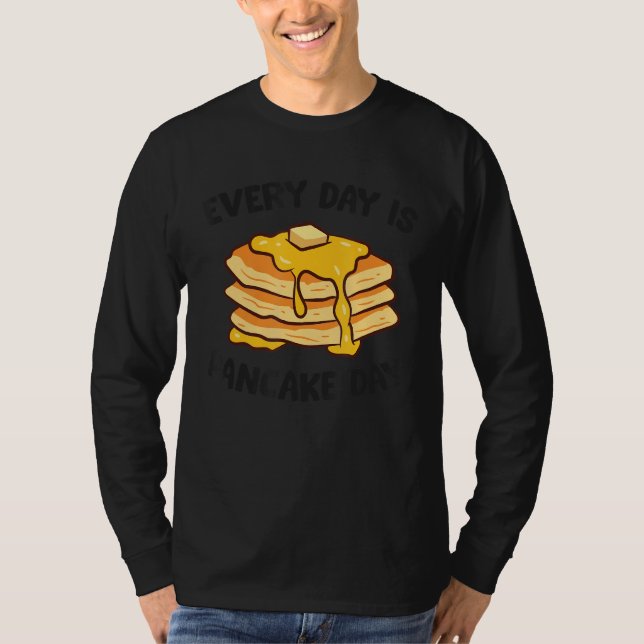 Camiseta Pancakes Breakfast Every Day (Anverso)