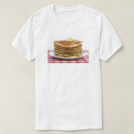 Camiseta Pancakes Flap Jacks Maple Syrup Butter Worth