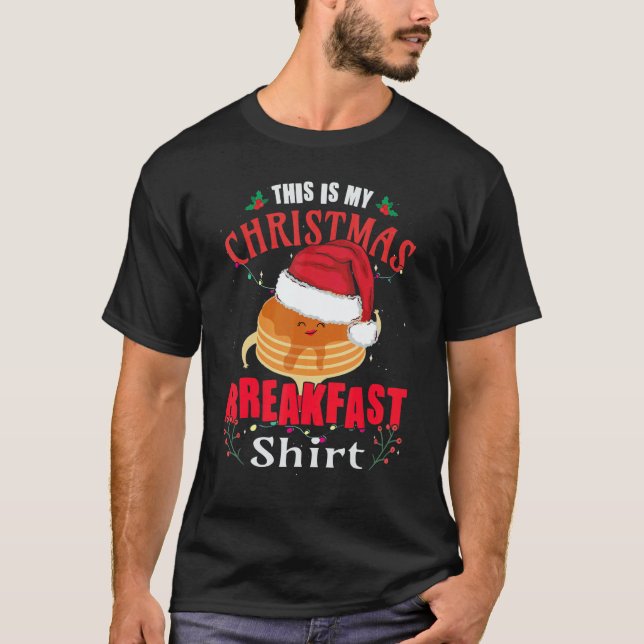 Camiseta Pancakes maker   Christmas Breakfast Pancake (Anverso)