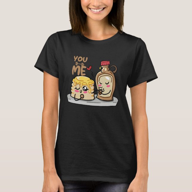 Camiseta Pancakes Pancake Day You and Me Sirup (Anverso)