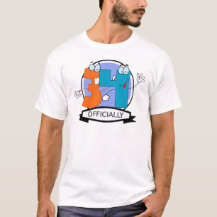 Camiseta Pancarta oficial de cumpleaños 34