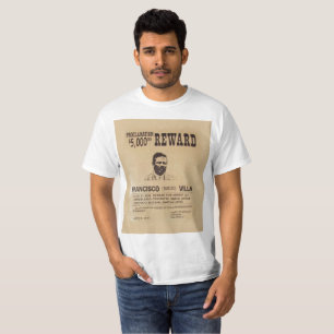 Camiseta Pancho Villa 🔥 Héroe General Mexicano