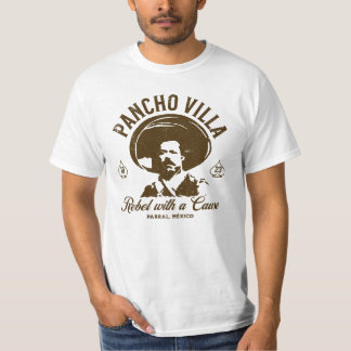 Camiseta Pancho Villa: Rebel with a Cause