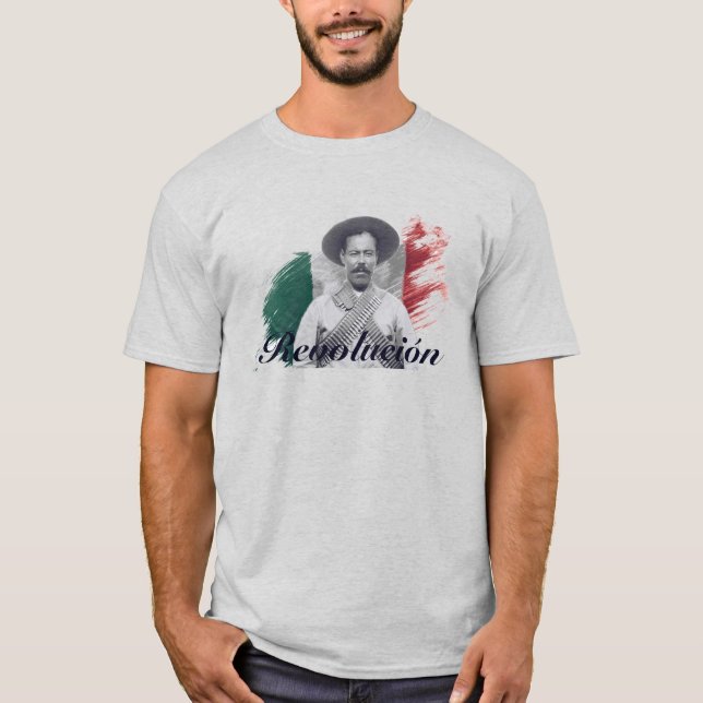 Camiseta Pancho Villa Revolución T-Shirt (Anverso)
