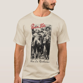 Camiseta Pancho Villa y guerra mexicana de Contreras