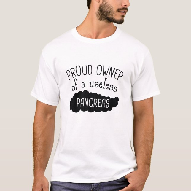 Camiseta Páncreas inútil (Anverso)
