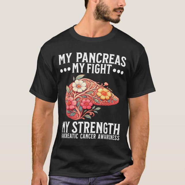 Camiseta Pancreatic Cancer Awareness Pancreatic Cancer  (Anverso)