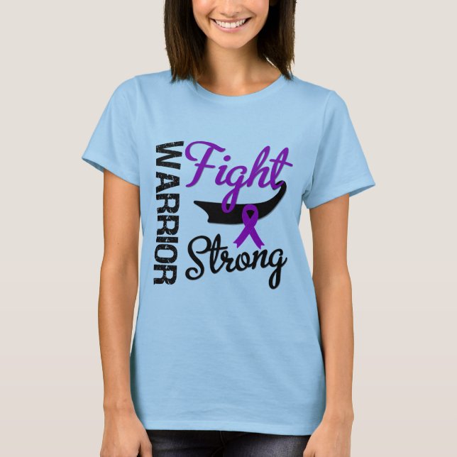 Camiseta Pancreatic Cancer Warrior (Anverso)