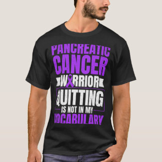 Camiseta Pancreatic Cancer Warrior Premium Tri-Blend
