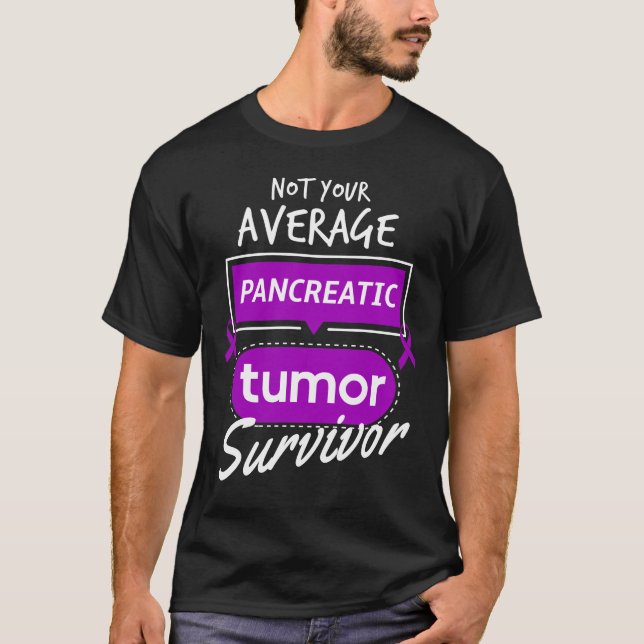 Camiseta Pancreatic Tumor Survivor Awareness Pancrea (Anverso)
